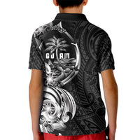 Attelong Guam Chamorro Kid Polo Shirt Guahan Seal Tattoo LT14 - Polynesian Pride