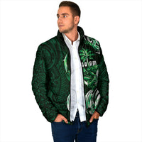 Betde Guam Chamorro Padded Jacket Guahan Seal Tattoo LT14 - Polynesian Pride