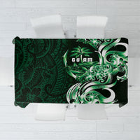 Betde Guam Chamorro Tablecloth Guahan Seal Tattoo LT14 Green - Polynesian Pride