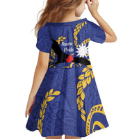 Nauru Angam Day Family Matching Puletasi and Hawaiian Shirt Naoero Frigate Bird Polynesian Pattern LT14 - Polynesian Pride