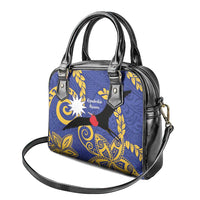 Nauru Angam Day Shoulder Handbag Naoero Frigate Bird Polynesian Pattern LT14 - Polynesian Pride