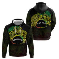 Personalised Nukuoro Atoll Hoodie Polynesian Tattoo Curves Reggae Version LT14 - Polynesian Pride