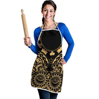 Austral Islands Apron Tuhaa Pae Penu Stars Necklace Gold LT14 - Polynesian Pride