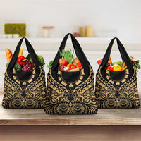 Austral Islands Grocery Bag Tuhaa Pae Penu Stars Necklace Gold - Polynesian Pride