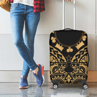 Austral Islands Luggage Cover Tuhaa Pae Penu Stars Necklace Gold - Polynesian Pride