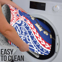 Austral Islands Bathroom Set Tuhaa Pae Penu Stars Necklace Red - Polynesian Pride