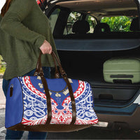 Austral Islands Travel Bag Tuhaa Pae Penu Stars Necklace Red - Polynesian Pride