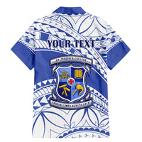 Personalised Samoa St Josephs College Family Matching Mermaid Dress and Hawaiian Shirt Marist Brothers Samoan Pattern LT14 - Polynesian Pride