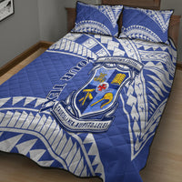 Personalised Samoa St Josephs College Quilt Bed Set Marist Brothers Samoan Pattern LT14 - Polynesian Pride