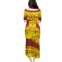 Personalised Samoa College Puletasi Samoan Pattern LT14 - Polynesian Pride