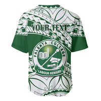 Personalised Samoa Faleata College Baseball Jersey Samoan Pattern LT14 - Polynesian Pride