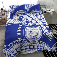 Personalised Samoa Safata College Bedding Set Samoan Pattern LT14 - Polynesian Pride