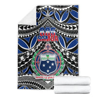 Samoa 685 Blanket Samoan Coat Of Arms Simple Style LT14 - Polynesian Pride