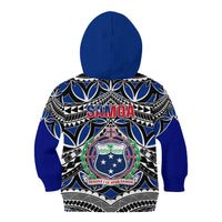 Samoa 685 Kid Hoodie Samoan Coat Of Arms Simple Style LT14 - Polynesian Pride