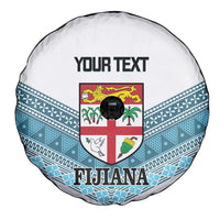 Custom Fiji Tapa Rugby 2025 Spare Tire Cover Go Champions Fijiana