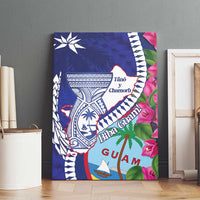 Biba Guam Liberation Day Canvas Wall Art Tano y Chamoru Latte Stone Blue