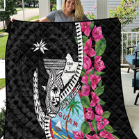 Biba Guam Liberation Day Quilt Tano y Chamoru Latte Stone Black