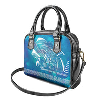 Kuri Dog Waka New Zealand Matariki Shoulder Handbag Ocean Sharks Maori Tattoo LT14 - Polynesian Pride