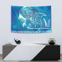 Kuri Dog Waka New Zealand Matariki Tapestry Ocean Sharks Maori Tattoo LT14 - Polynesian Pride