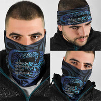 Tuna Eel New Zealand Matariki Neck Gaiter He Piko He Taniwha Maori Pattern