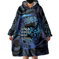 Tuna Eel New Zealand Matariki Wearable Blanket Hoodie He Piko He Taniwha Maori Pattern LT14 - Polynesian Pride
