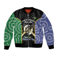 Personalised South Sea Islanders National Recognition Day Bomber Jacket Australia Aboriginal Vanuatu Pig Tusk
