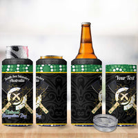 Personalised South Sea Islanders National Recognition Day 4 in 1 Can Cooler Tumbler Australia Aboriginal Vanuatu Pig Tusk LT14 - Polynesian Pride