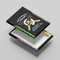 Personalised South Sea Islanders National Recognition Day Canvas Wall Art Australia Aboriginal Vanuatu Pig Tusk