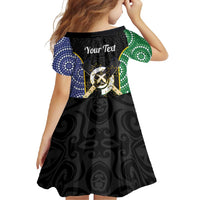 Personalised South Sea Islanders National Recognition Day Family Matching Mermaid Dress and Hawaiian Shirt Australia Aboriginal Vanuatu Pig Tusk LT14 - Polynesian Pride