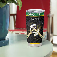 Personalised South Sea Islanders National Recognition Day Tumbler Cup Australia Aboriginal Vanuatu Pig Tusk
