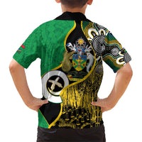 Australian South Sea Islanders National Recognition Day Family Matching Short Sleeve Bodycon Dress and Hawaiian Shirt Solomon Islands And Vanuatu Culture