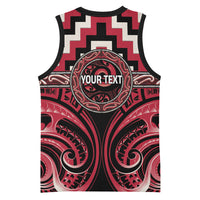 Aotearoa Ngai Te Rangi Personalised Basketball Jersey Maori Iwi Poutama Puhoro Tattoo LT14 - Polynesian Pride