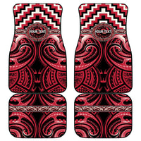 Aotearoa Ngai Te Rangi Personalised Car Mats Maori Iwi Poutama Puhoro Tattoo LT14 - Polynesian Pride