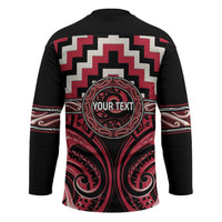 Aotearoa Ngai Te Rangi Personalised Hockey Jersey Maori Iwi Poutama Puhoro Tattoo LT14 - Polynesian Pride