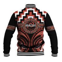 Aotearoa Tapuika Personalised Baseball Jacket Maori Iwi Poutama Puhoro Tattoo LT14 - Polynesian Pride