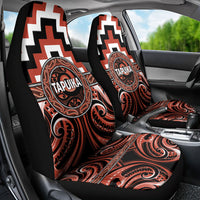 Aotearoa Tapuika Car Seat Cover Maori Iwi Poutama Puhoro Tattoo LT14 - Polynesian Pride