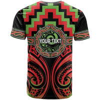 Aotearoa Ngati Maru Personalised T Shirt Maori Iwi Poutama Puhoro Tattoo LT14 - Polynesian Pride