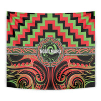 Aotearoa Ngati Maru Tapestry Maori Iwi Poutama Puhoro Tattoo LT14 - Polynesian Pride