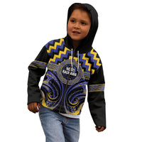 Aotearoa Ngati Raukawa Personalised Kid Hoodie Maori Iwi Poutama Puhoro Tattoo LT14 - Polynesian Pride