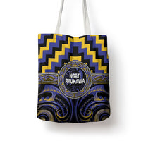 Aotearoa Ngati Raukawa Tote Bag Maori Iwi Poutama Puhoro Tattoo LT14 - Polynesian Pride