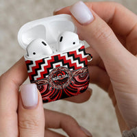 Aotearoa Ngati Toa AirPods Case Maori Iwi Poutama Puhoro Tattoo LT14 - Polynesian Pride