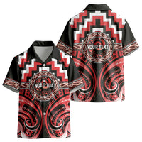 Aotearoa Ngati Toa Personalised Kid Hawaiian Shirt Maori Iwi Poutama Puhoro Tattoo LT14 - Polynesian Pride