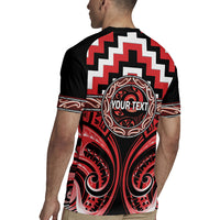Aotearoa Ngati Toa Personalised Rugby Jersey Maori Iwi Poutama Puhoro Tattoo LT14 - Polynesian Pride