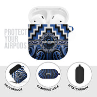 Aotearoa Ngati Ruanui AirPods Case Maori Iwi Poutama Puhoro Tattoo LT14 - Polynesian Pride