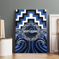 Aotearoa Ngati Ruanui Canvas Wall Art Maori Iwi Poutama Puhoro Tattoo LT14 - Polynesian Pride