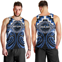 Aotearoa Ngati Ruanui Personalised Men Tank Top Maori Iwi Poutama Puhoro Tattoo LT14 - Polynesian Pride