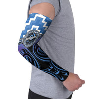 Aotearoa Ngaruahine Personalised Arm Sleeves Maori Iwi Poutama Puhoro Tattoo LT14 - Polynesian Pride