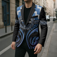 Aotearoa Ngaruahine Personalised Blazer Maori Iwi Poutama Puhoro Tattoo LT14 - Polynesian Pride