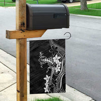 Black Hawaii Garden Flag Hammerhead Shark Tattoo Curve Polynesian - Polynesian Pride