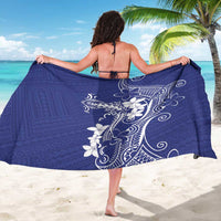 Blue Hawaii Sarong Hammerhead Shark Tattoo Curve Polynesian - Polynesian Pride